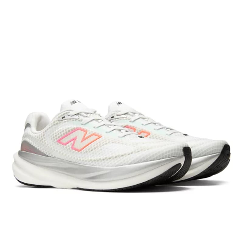 New Balance 1080v15 Breathe juoksukengät "White & Pink Heat" | Miehet | Juoksu | 02 | SPORTSHOWROOM