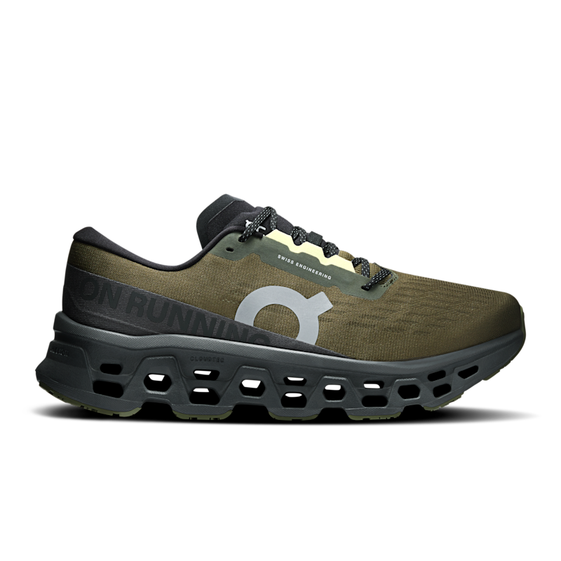 On Cloudmonster 3 løpesko "Olive & Eclipse" | | Løping | 01 | SPORTSHOWROOM