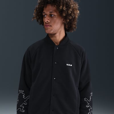 Nike LeBron Standard Issue Therma-FIT Filled Jacka "Black & Sail" | Män | Basket | 01 | SPORTSHOWROOM