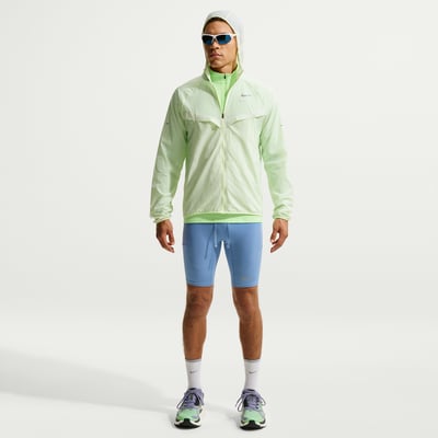 Nike Stride Dri-FIT 1/2 Tights "Work Blue" | Herren | Laufen | 01 | SPORTSHOWROOM