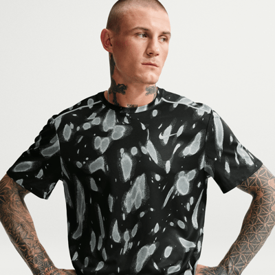 Nike Miler Dri-FIT UV Shirt "Black" | Herren | Laufen | 01 | SPORTSHOWROOM