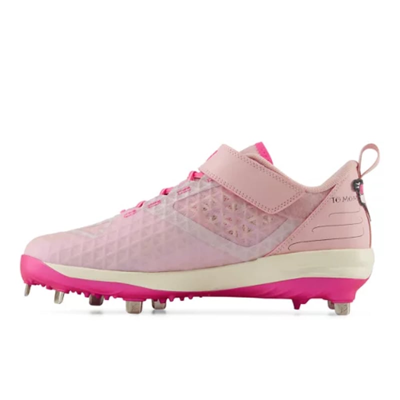 Kopačke za baseball New Balance FuelCell 4040v8 Low Metal "Pink Heat & White" | Moški | Bejzbol | 01 | SPORTSHOWROOM
