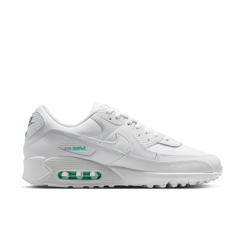 Superge Nike Air Max 90 "White & Hyper Turquoise" | Moški | Sportstyle | 03 | SPORTSHOWROOM