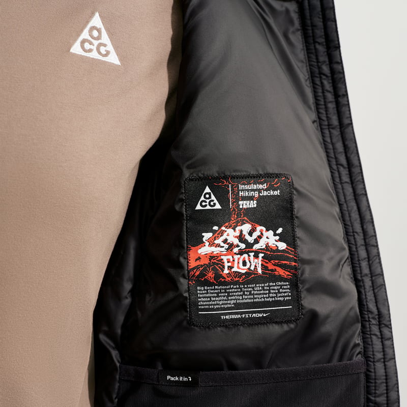 Zaketa Nike ACG Lava Flow Therma-FIT ADV Hooded "Black" | Γυναίκες | | 07 | SPORTSHOWROOM
