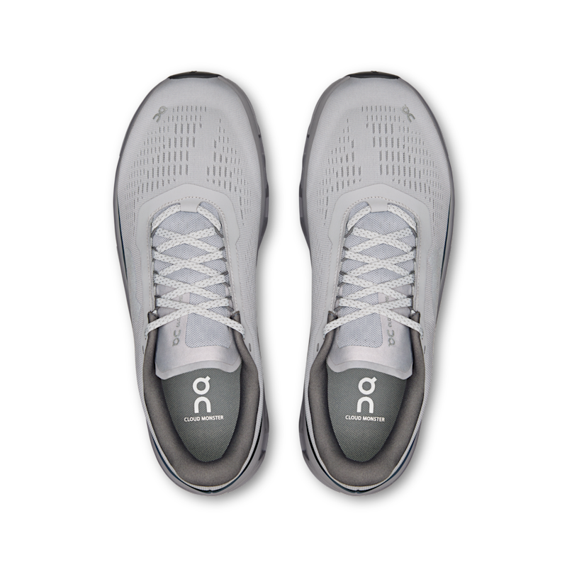 Buty do biegania On Cloudmonster 1 "Glacier & Alloy" | Mezczyzni | Bieganie | 02 | SPORTSHOWROOM