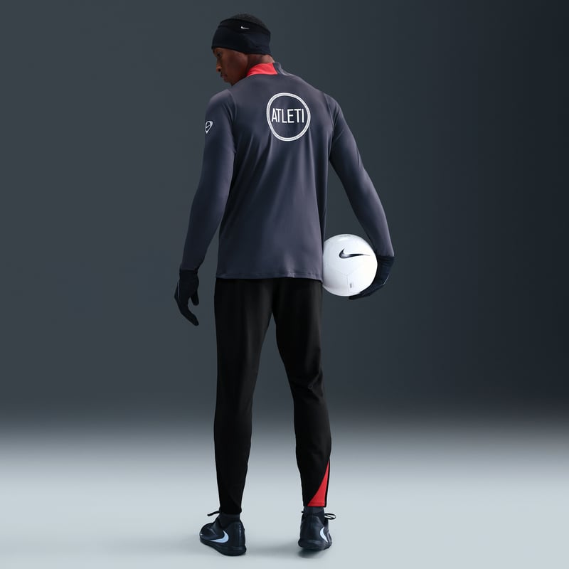 Nike Atlético Madrid Strike Third Dri-FIT Total 90 Knit Pants "Black & Sport Red" | Men | Football | 04 | SPORTSHOWROOM
