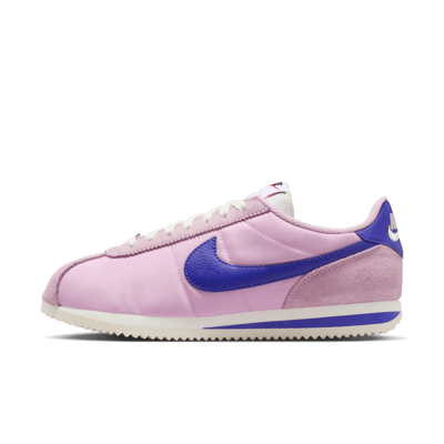 Nike Cortez Textile Sneaker "Light Arctic Pink & Paramount Blue" | Damen | Sportstyle | 01 | SPORTSHOWROOM