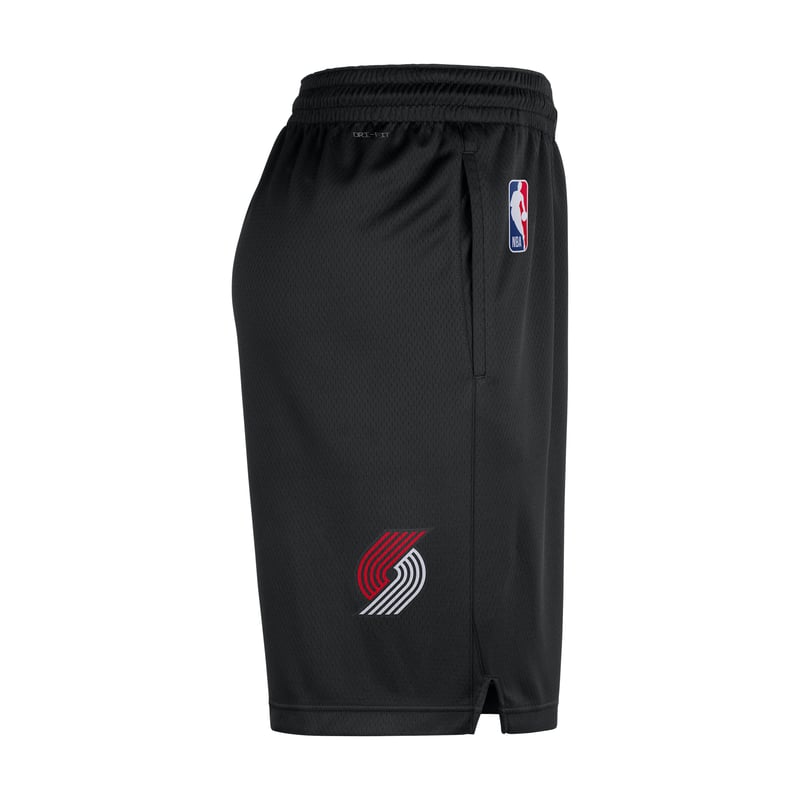 Nike Portland Trail Blazers Icon Edition 2025/26 Dri-FIT NBA Swingman Shorts "Black & White" | Men | SportStyle | 04 | SPORTSHOWROOM
