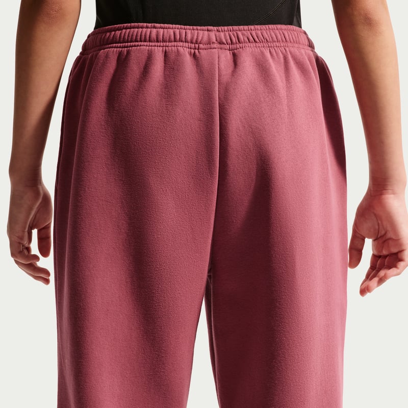 Nike Studio Fleece Loose Bukse "Pink Smoke & White" | Barn | | 02 | SPORTSHOWROOM