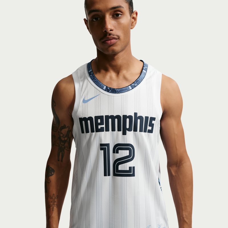 Nike Ja Morant Memphis Grizzlies City Edition NBA Swingman Paita "White" | Miehet | Koripallo | 03 | SPORTSHOWROOM