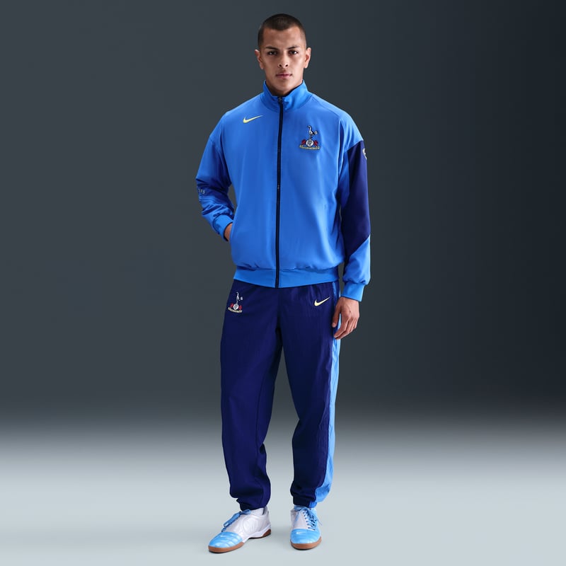 Nike Tottenham Hotspur Strike Third Dri-FIT Total 90 Anthem Jacket "Pacific Blue & Dynamic Yellow" | Men | SportStyle | 04 | SPORTSHOWROOM
