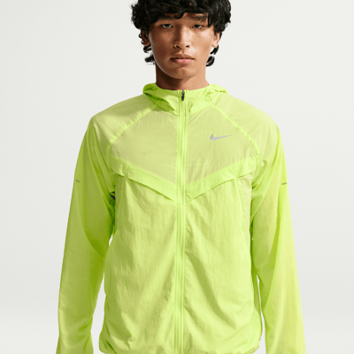 Nike Stride Repel UV Jacke "Light Lemon Twist" | Herren | Laufen | 01 | SPORTSHOWROOM