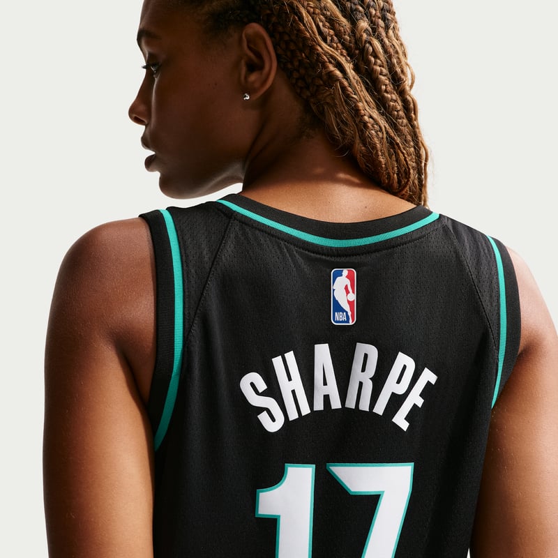 Nike Shaedon Sharpe Portland Trail Blazers City Edition NBA Swingman Shirt "Black" | Men | SportStyle | 04 | SPORTSHOWROOM