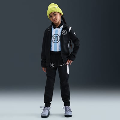 Nike Chelsea F.C. Third Total 90 Woven Trainingspak "Black & Field Silver" | Kinderen | Voetbal | 01 | SPORTSHOWROOM