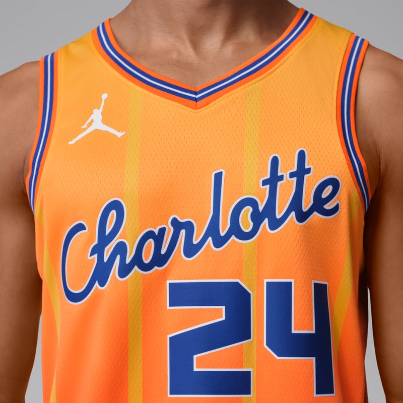 Nike Charlotte Hornets City Edition NBA Swingman Brandon Miller HM5975-820 04