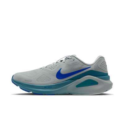 Nike Structure 26 Laufschuhe "Grey Mist & Smokey Blue" | Herren | Laufen | 01 | SPORTSHOWROOM