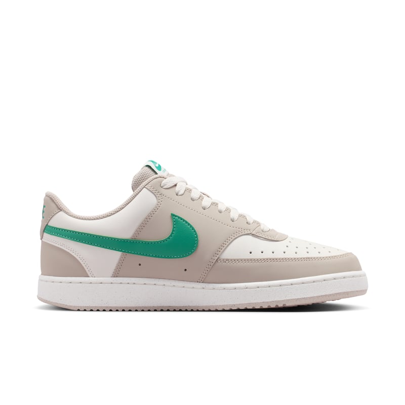 Nike Court Vision Low sneakers "Sail & Emerald Green" | Män | Sportstyle | 03 | SPORTSHOWROOM