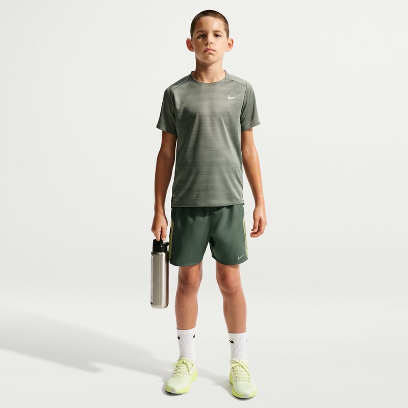 Nike Miler Dri-FIT Shorts "Camo Green & Dusty Olive" | Kinderen | | 01 | SPORTSHOWROOM