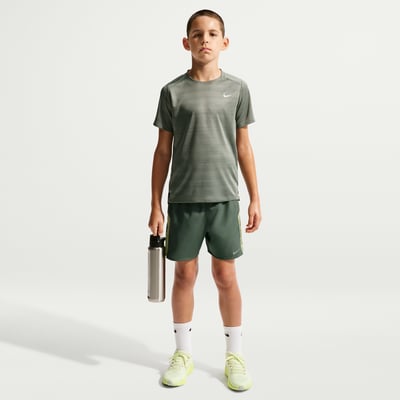 Pantalones cortos Nike Miler Dri-FIT "Camo Green & Dusty Olive" | Niños | | 01 | SPORTSHOWROOM