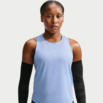 Nike AeroSwift Dri-FIT ADV Tanktop "Aluminium" | Dames | Hardlopen | 01 | SPORTSHOWROOM