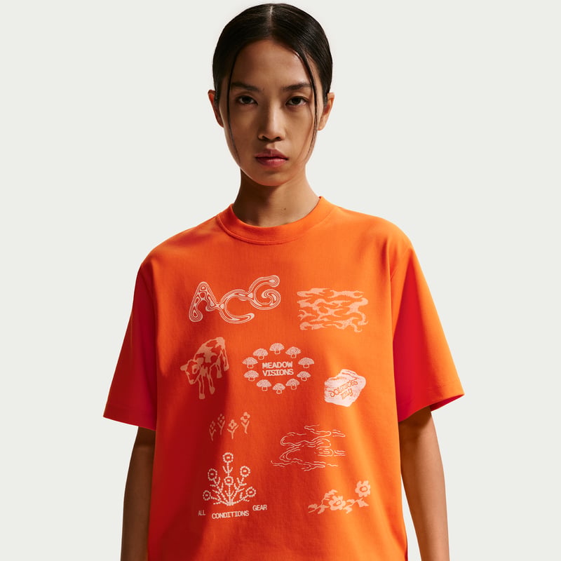Nike ACG Dri-FIT Shirt "Safety Orange" | Women | | 01 | SPORTSHOWROOM