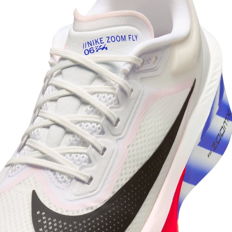 Nike Zoom Fly 6 running shoes "White & Racer Blue" | Men | Running | 07 | SPORTSHOWROOM