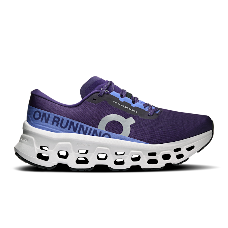 On Cloudmonster 3 running shoes "Nebula & Ivory" | Women | Running | 01 | SPORTSHOWROOM