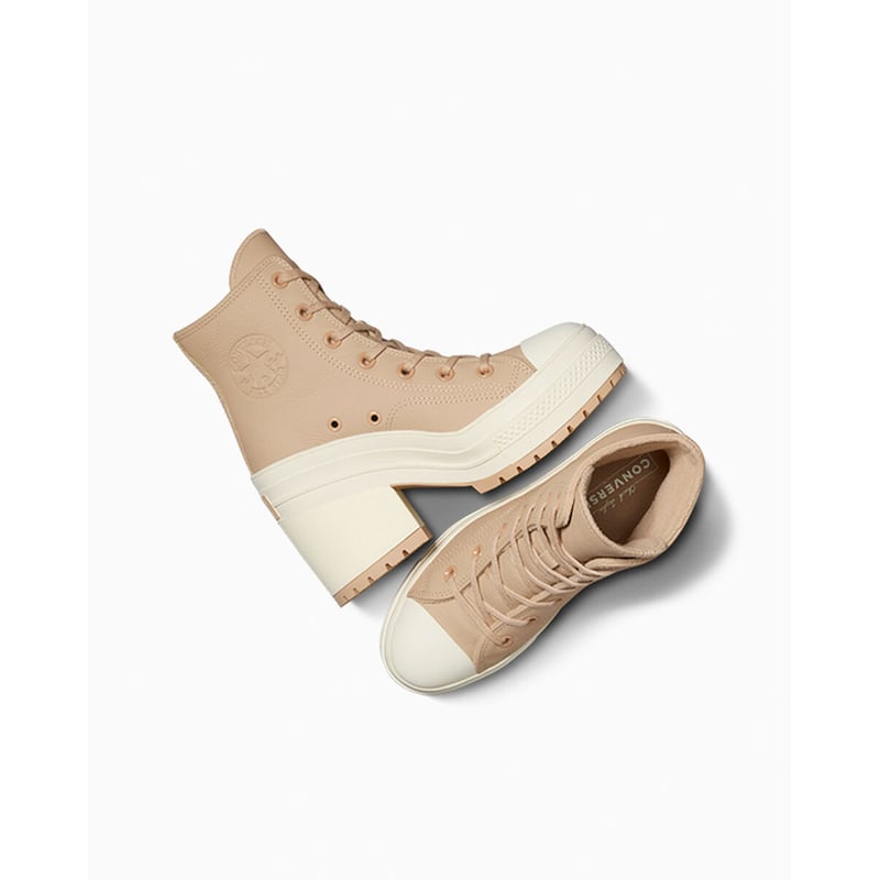 Converse Chuck 70 De Luxe Heel Platform Weatherized Leather A12345C 04
