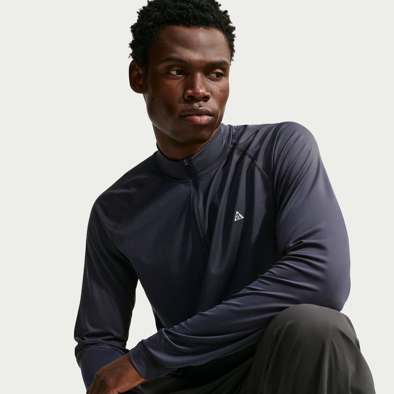 Nike ACG 'Wildsee' Dri-FIT 1/4-Zip Top "Gridiron" | Men | Hiking | 01 | SPORTSHOWROOM
