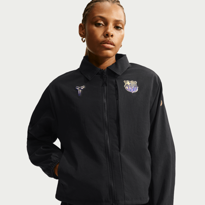Jakna Nike Kobe F.C. Barcelona Away Woven "Black & Field Purple" | Ženske | Nogomet | 01 | SPORTSHOWROOM