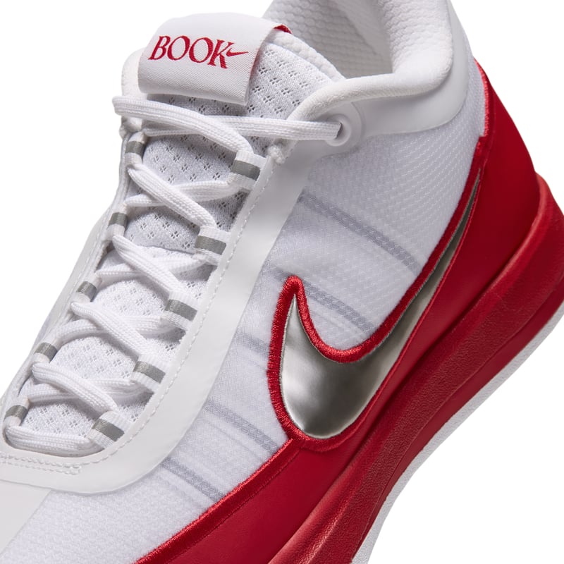 Košarkarski copati Nike Book 2 "White & University Red" | Moški | Košarka | 07 | SPORTSHOWROOM