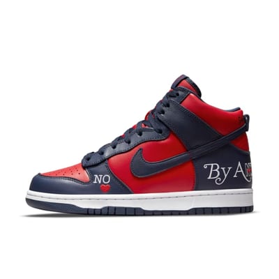 Nike SB Dunk High x Supreme ‘By Any Means’ DN3741-600