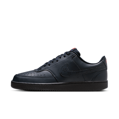 Nike Court Vision Low Next Nature sneakers "Dark Obsidian" | Män | Sportstyle | 01 | SPORTSHOWROOM