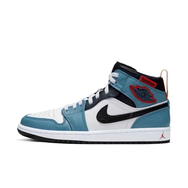 Jordan 1 Mid x Facetasm CU2802-100 01