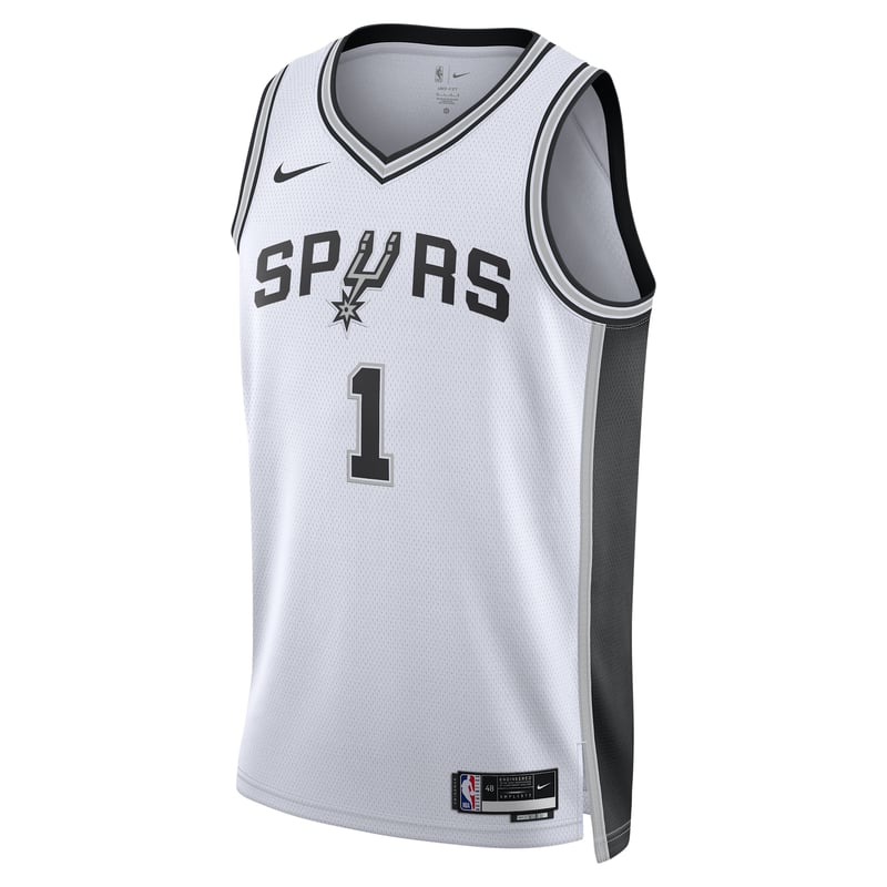Nike San Antonio Spurs Association Edition Dri-FIT NBA Swingman Victor Wembanyama DN2094-104 01