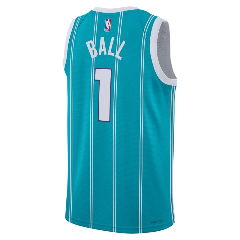 Nike Jordan Charlotte Hornets Icon Edition Dri-FIT NBA Swingman LaMelo Ball DN1998-415 02