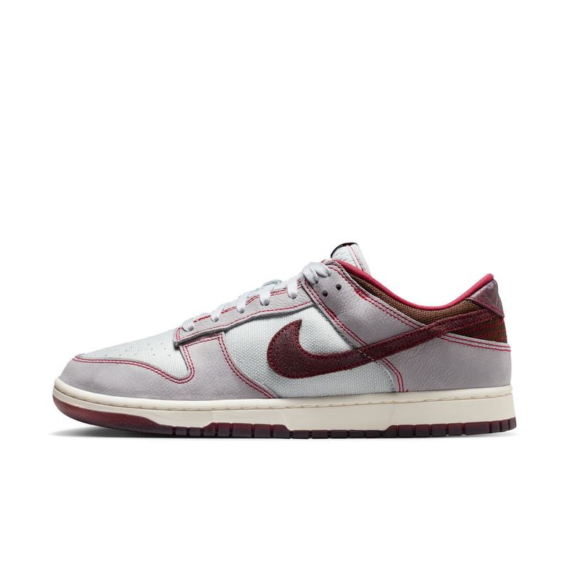 Sapatilhas Nike Dunk Low Retro SE "Pure Platinum & Burgundy Crush" | Homem | Estilo desportivo | 01 | SPORTSHOWROOM