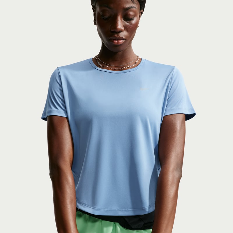 Maillot Nike Tempo Dri-FIT "Work Blue" | Femme | Course à pied | 01 | SPORTSHOWROOM