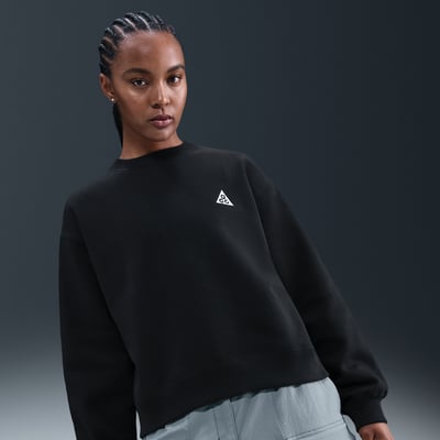 Sweat Nike ACG 'Tuff Fleece' Women's Therma-FIT Crew-Neck "Black" | Femme | | 01 | SPORTSHOWROOM