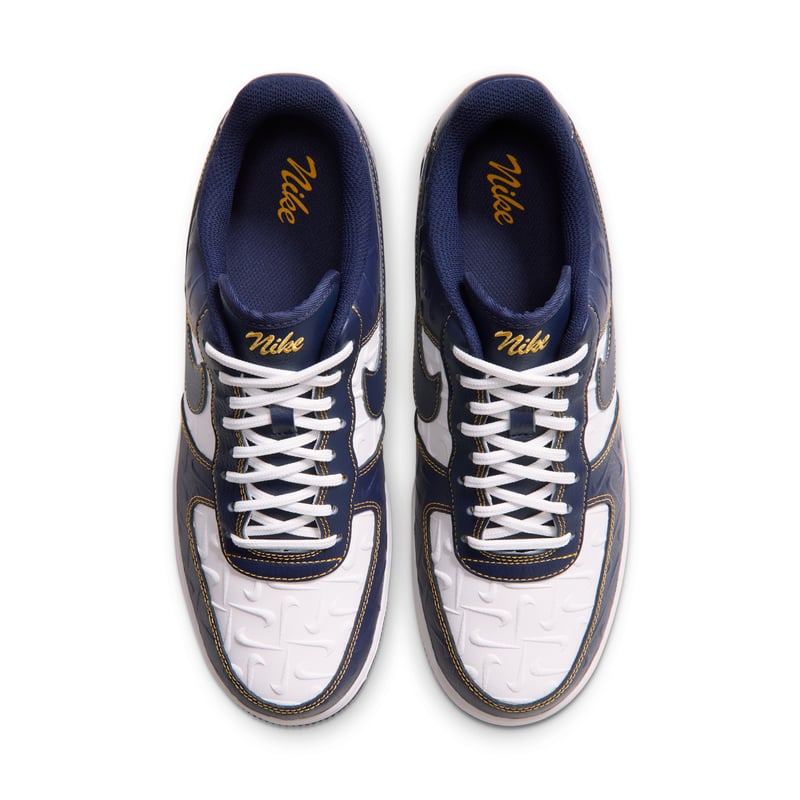 Nike Air Force 1 '07 Sneaker "Summit White & Midnight Navy" | Herren | Sportstyle | 04 | SPORTSHOWROOM