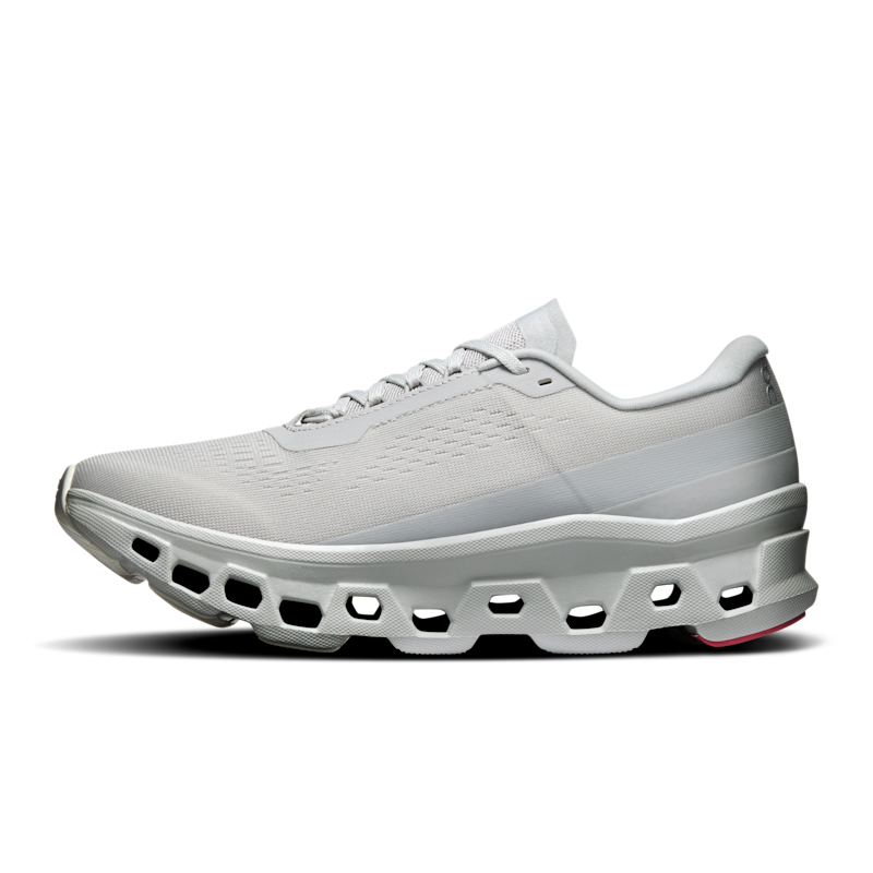 Buty do biegania On Cloudmonster 1 "Silver & Camellia" | | Bieganie | 04 | SPORTSHOWROOM