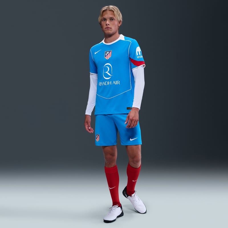 Nike Atlético Madrid 2025/26 Match Third Dri-FIT ADV Total 90 Authentic Shirt "Photo Blue & Sport Red" | Men | SportStyle | 04 | SPORTSHOWROOM