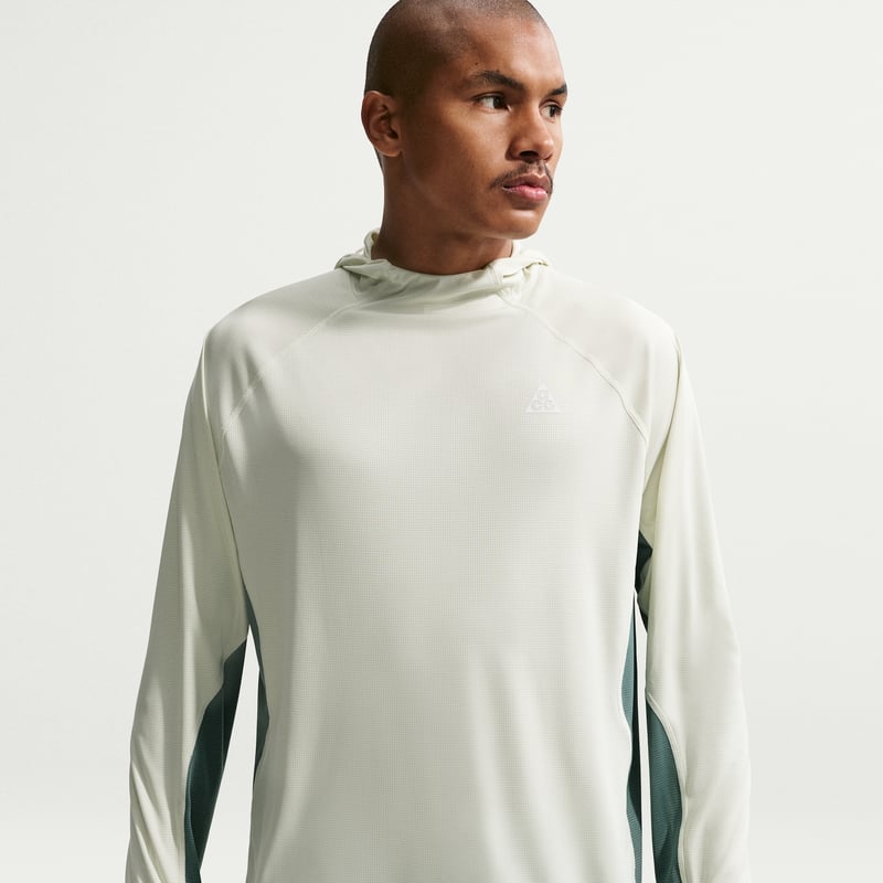 Top Nike ACG "Solar Chase" Dri-FIT UV Protection Hooded "Sea Glass & Mineral Slate" | Homem | Exterior | 01 | SPORTSHOWROOM