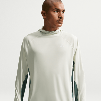 Top Nike ACG "Solar Chase" Dri-FIT UV Protection Hooded "Sea Glass & Mineral Slate" | Uomo | Outdoor | 01 | SPORTSHOWROOM
