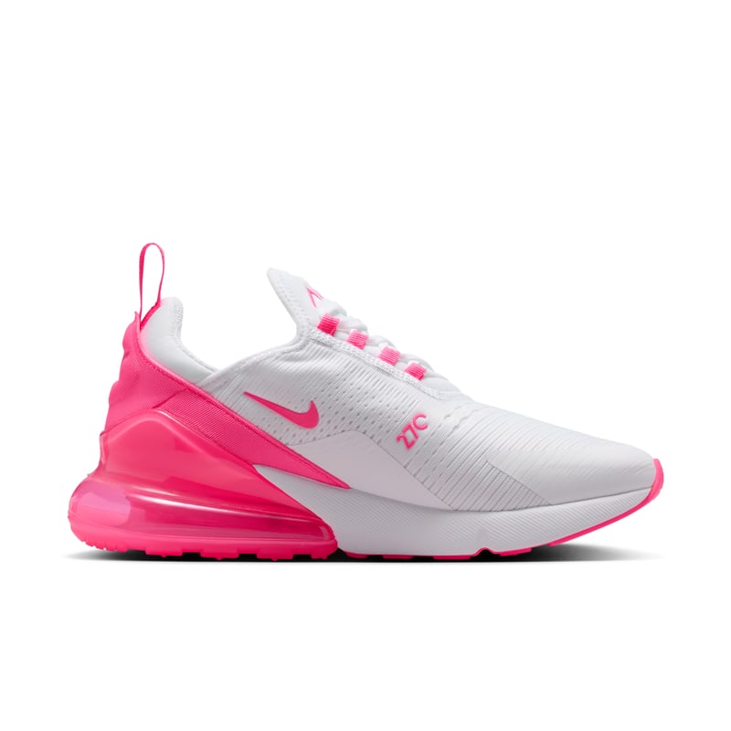 Nike Air Max 270 sneakerek "White & Hyper Pink" | Női | Sportstyle | 03 | SPORTSHOWROOM