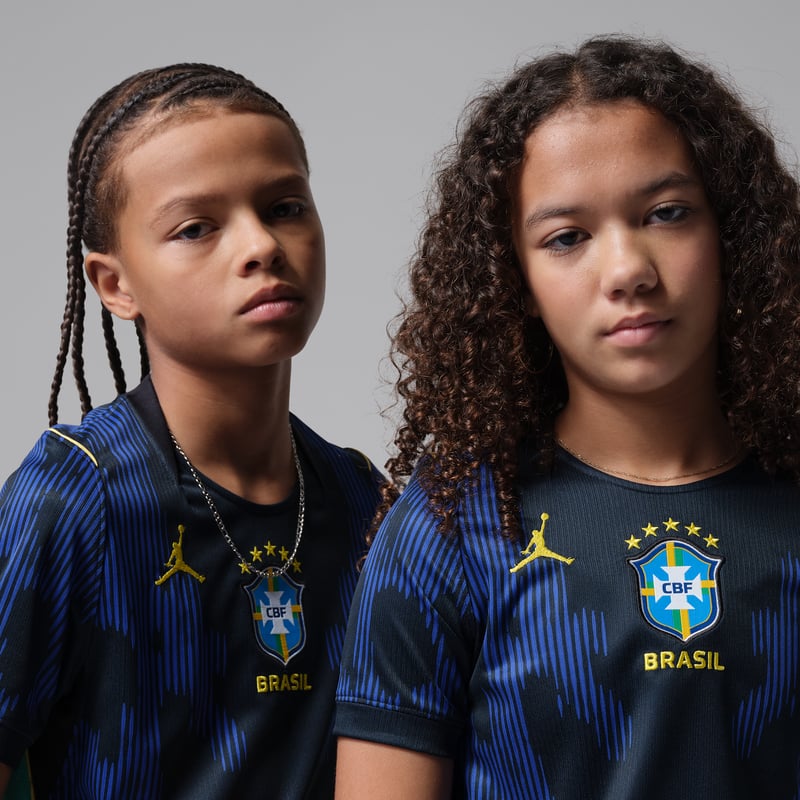 Nike Jordan Brazil 2026 Stadium Away  Dri-FIT Replica IU1080-417 03