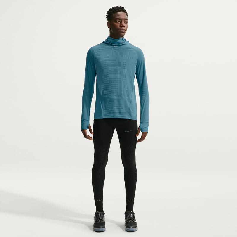 Top Nike Stride Therma-FIT Winterized Mid Layer "Smoky Blue" | Moški | Tek | 04 | SPORTSHOWROOM