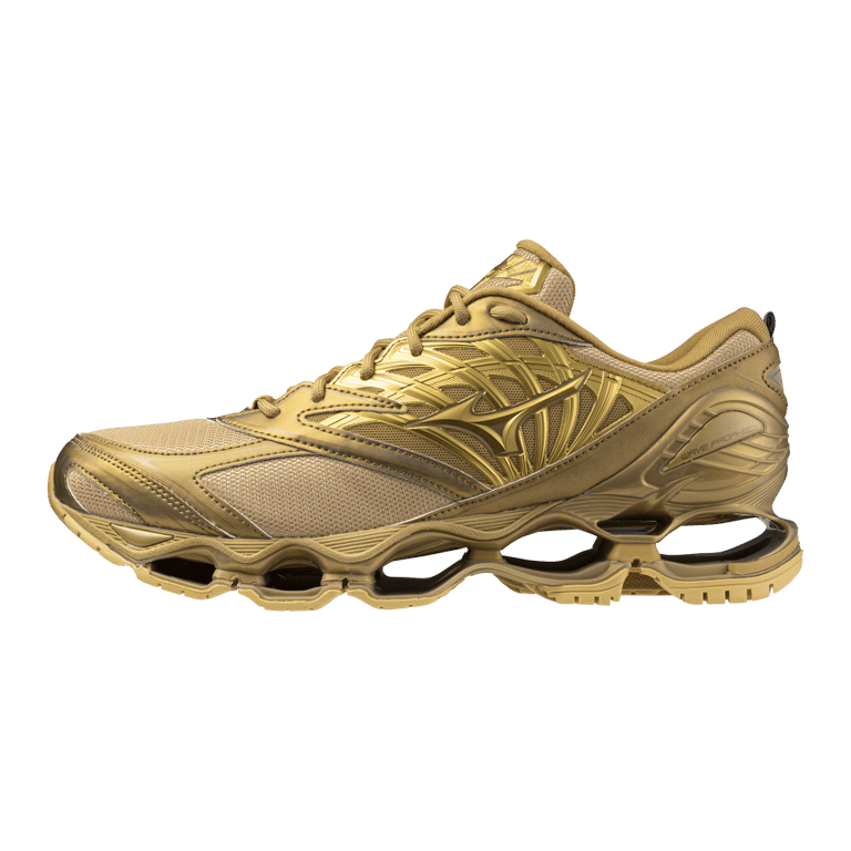 Παπούτσια Mizuno Wave Prophecy LS x Shinzo "Gold" | Άνδρες & Γυναίκες | Sportstyle | 01 | SPORTSHOWROOM