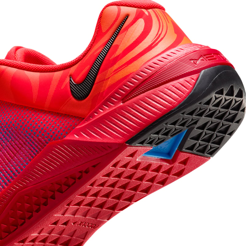 Buty treningowe Nike Metcon 10 AMP "Bright Crimson & University Red" | Mezczyzni | Trening | 08 | SPORTSHOWROOM