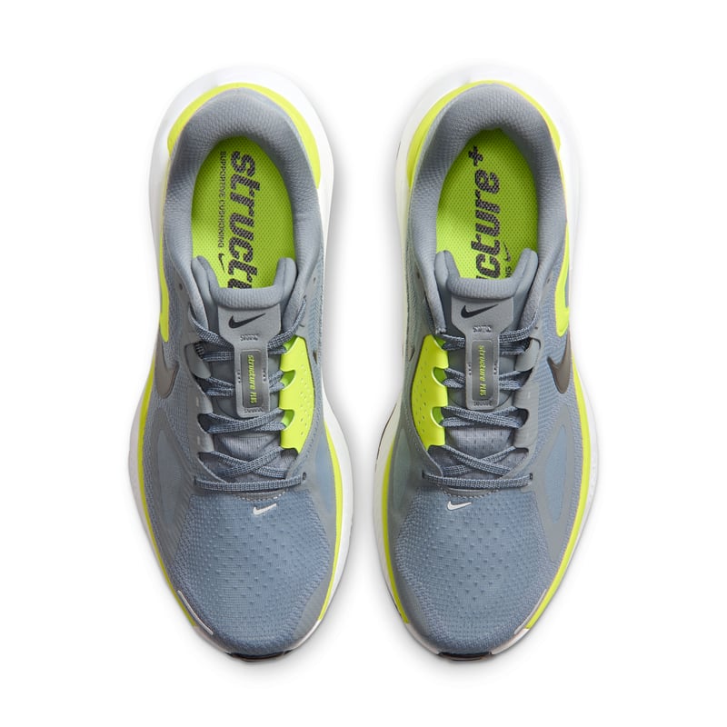 Nike Structure Plus runners "Cool Grey & Lemon Venom" | Men | Running | 04 | SPORTSHOWROOM